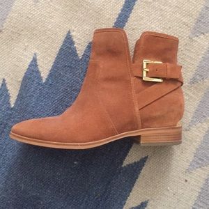 Michael Kors suede booties